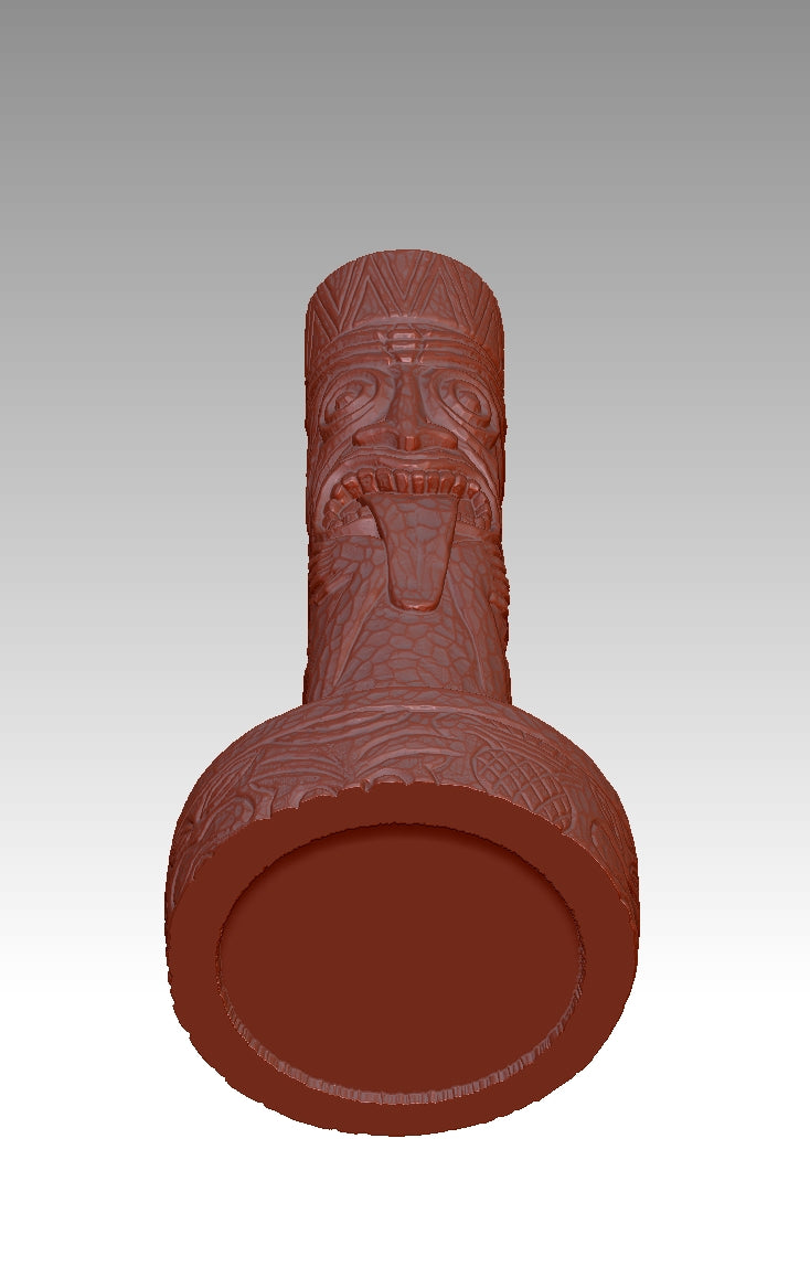 3D totem torch model