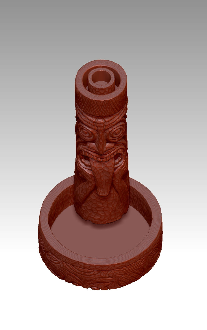 3D totem torch model