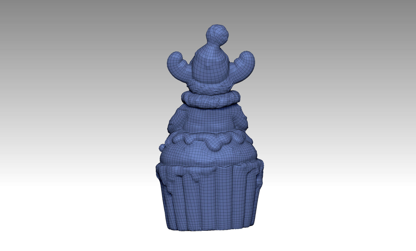Snowman cake 3D file