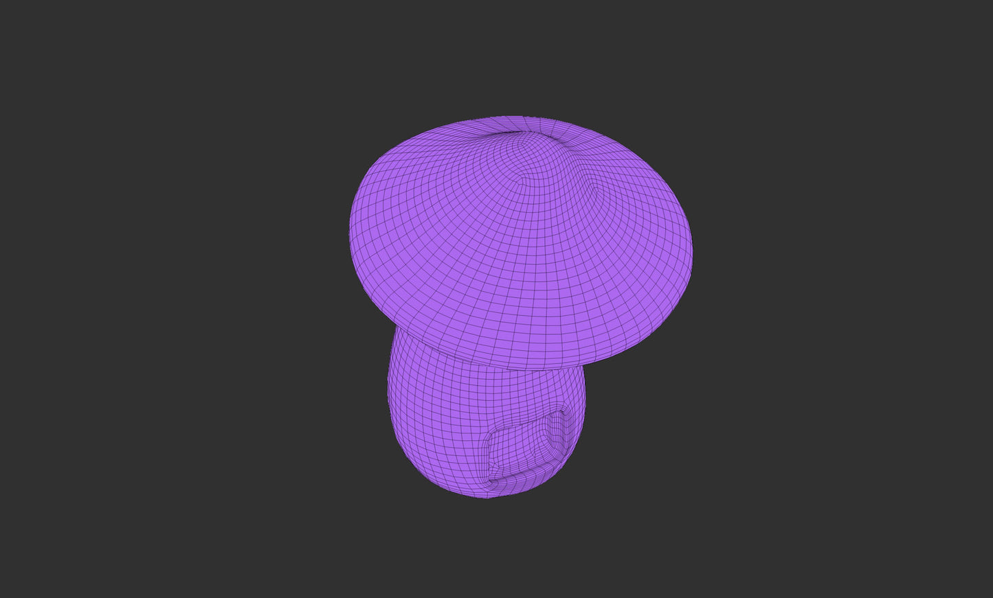 Mushroom-shaped 3D