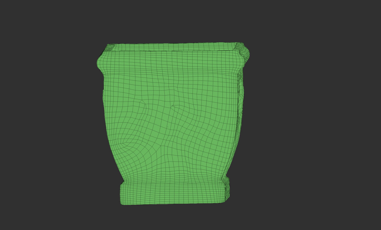 Retro embossed flowerpot