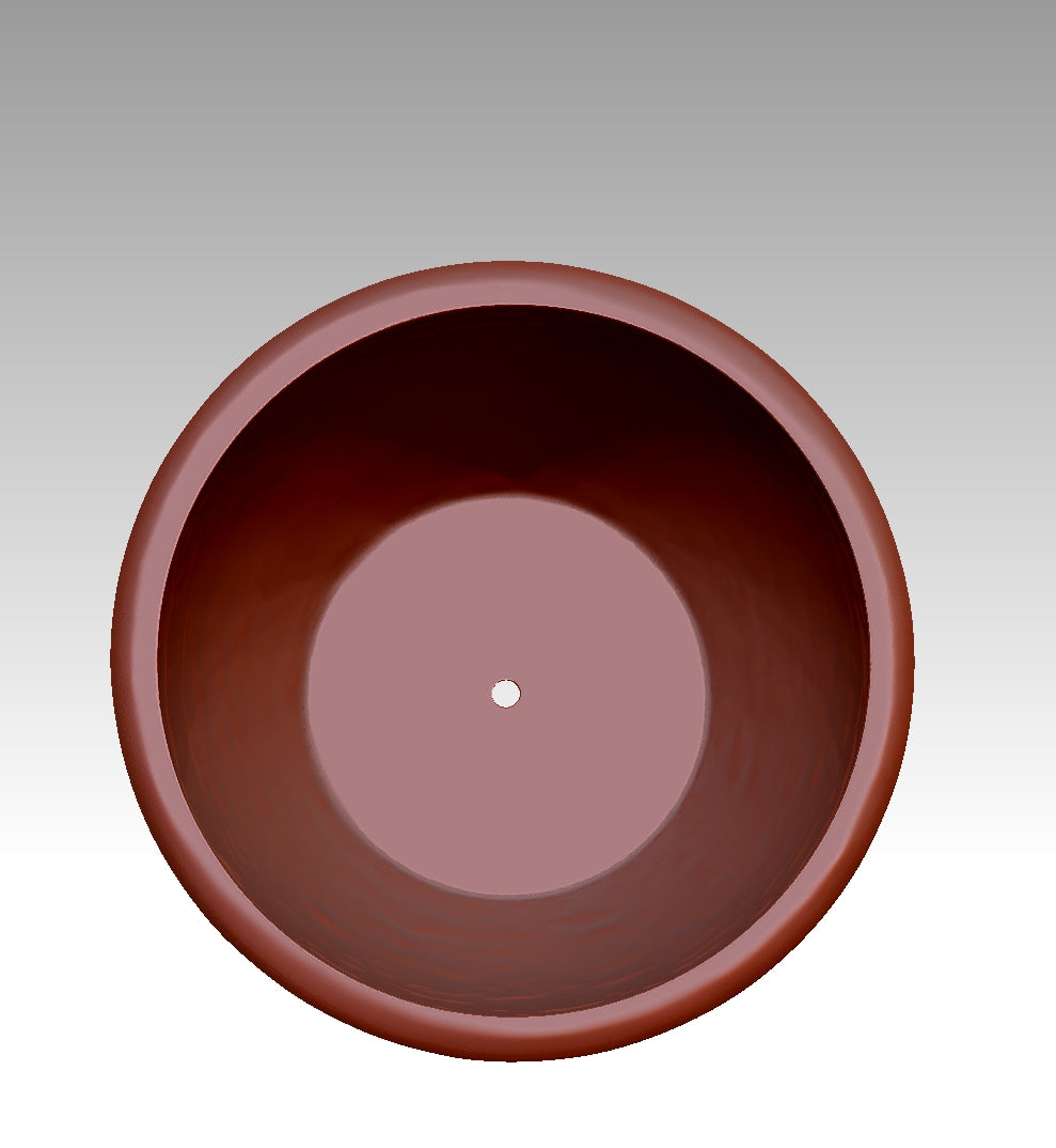 3D flower pot model