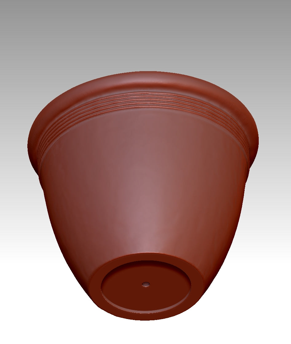 3D flower pot model