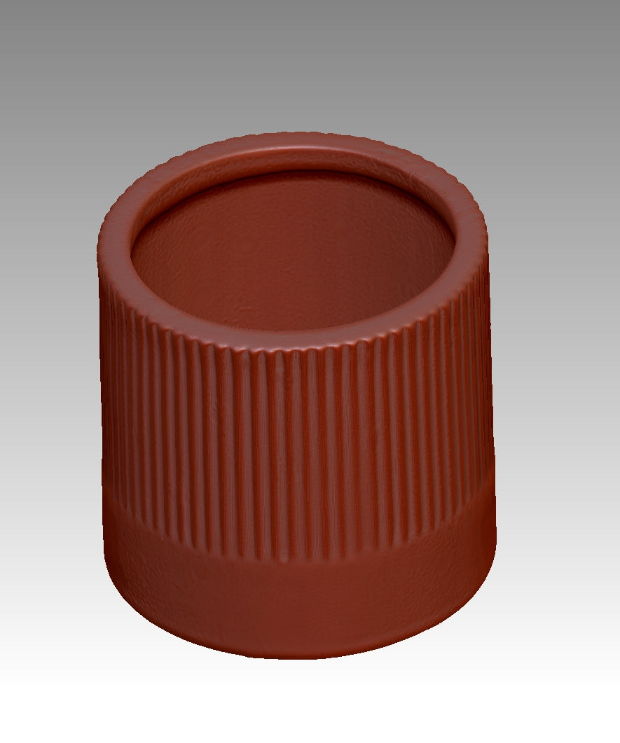 3D flower pot model