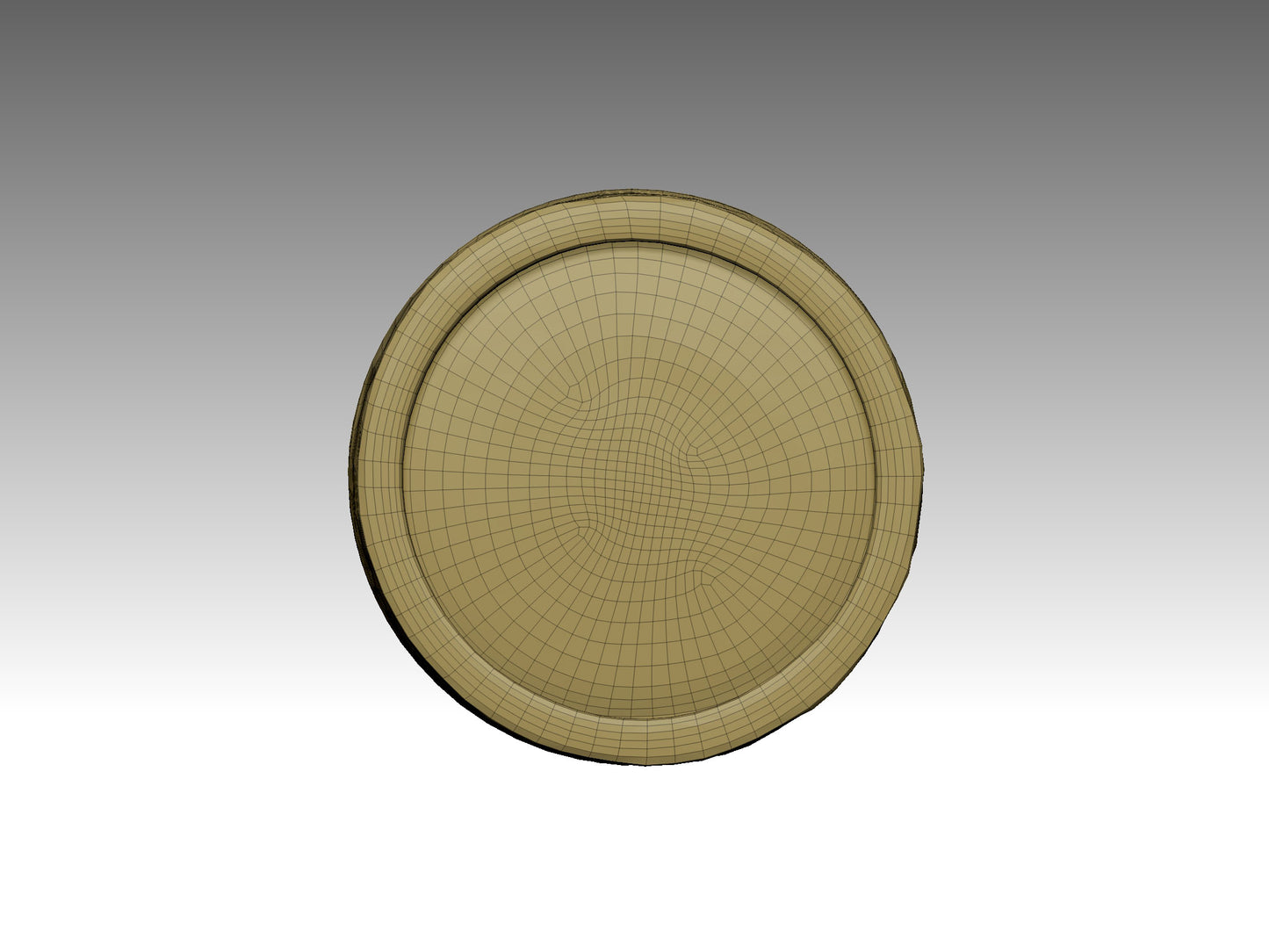 3D flower pot model