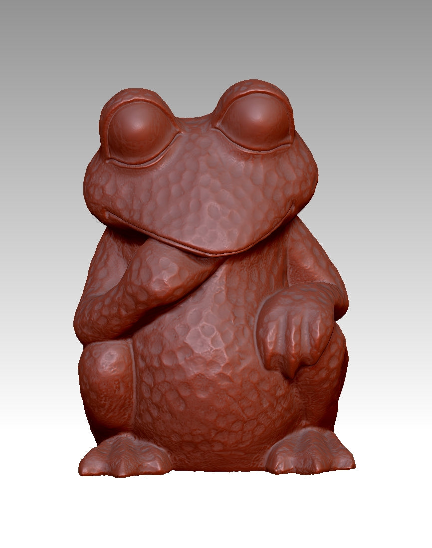 3D frog model