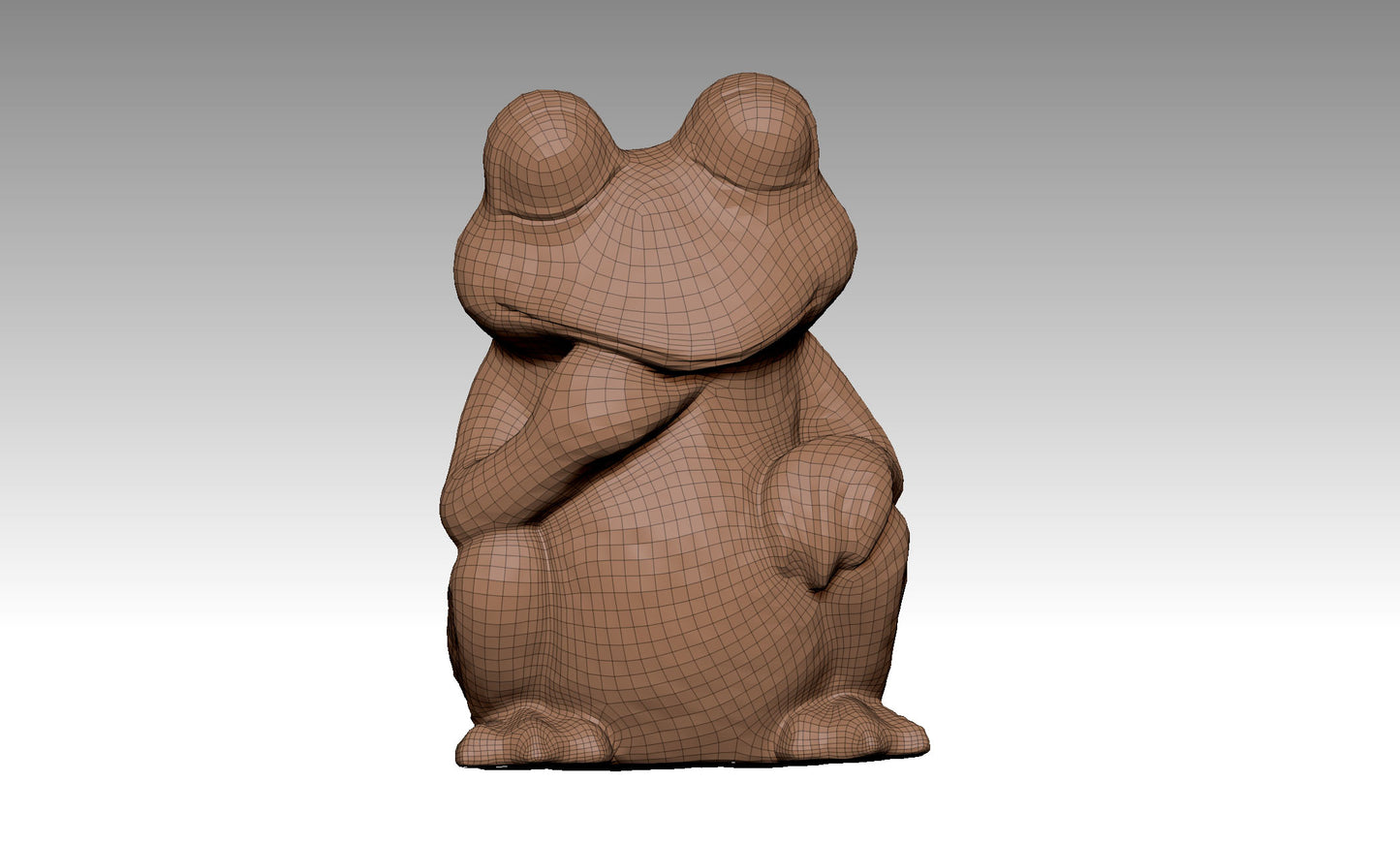 3D frog model