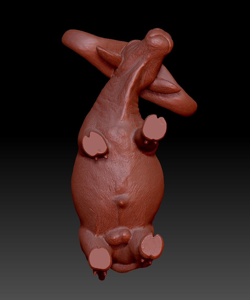 african buffalo 3Dmodel