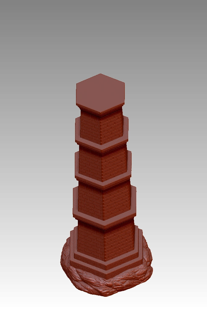 3D lighthouse model