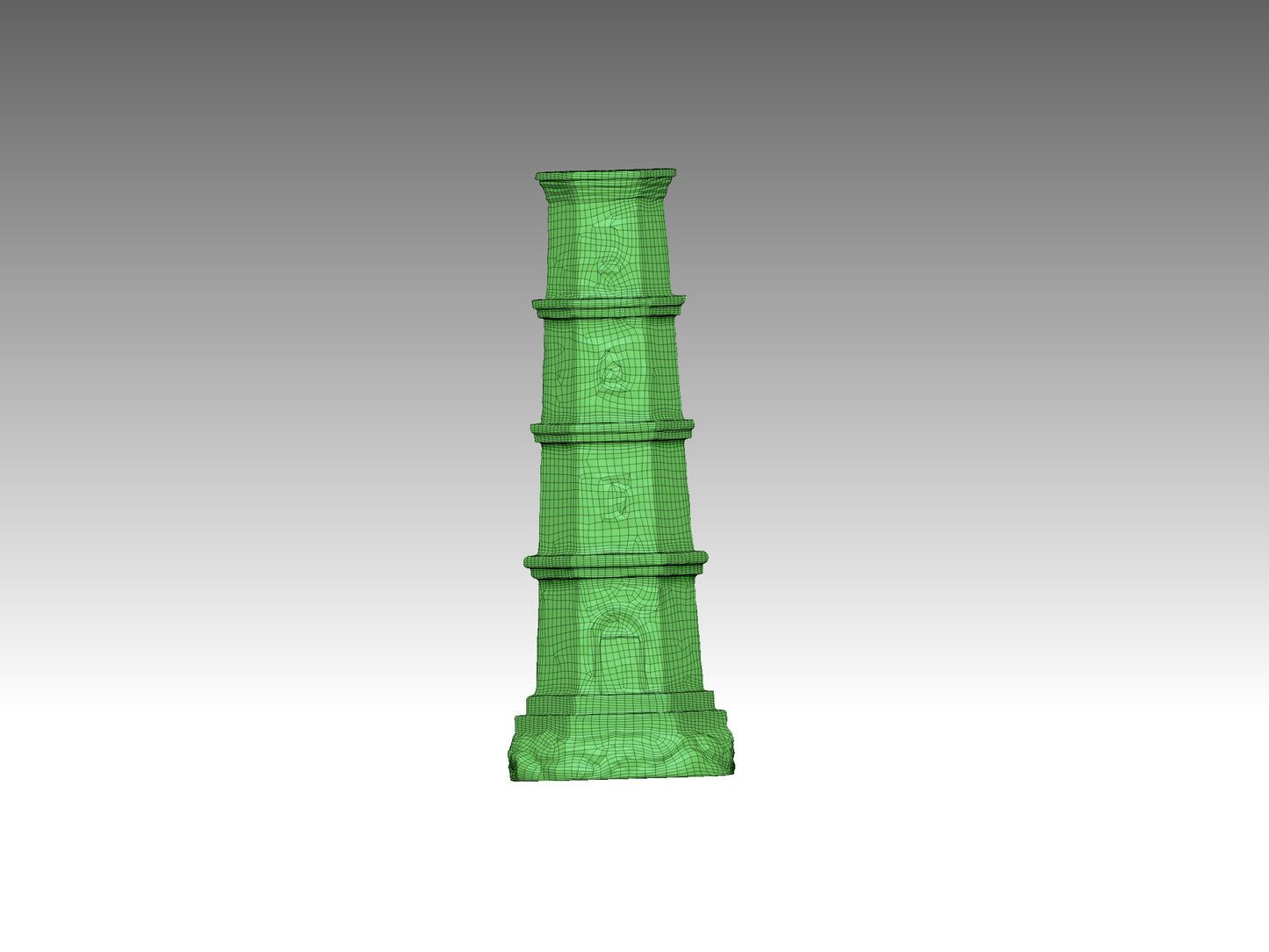 3D lighthouse model