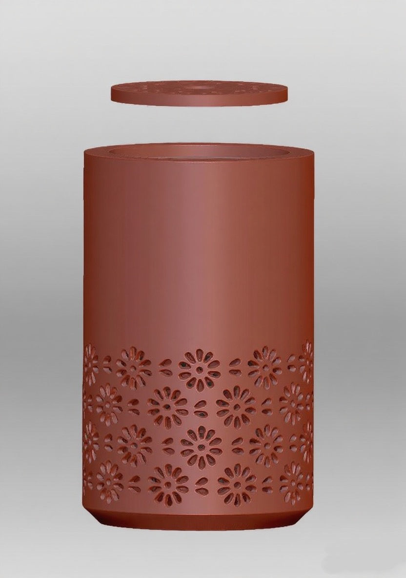 Hollow petal cylinder