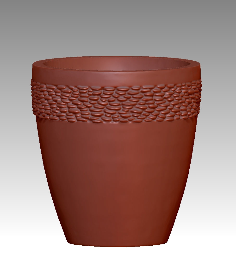 3D flower pot model