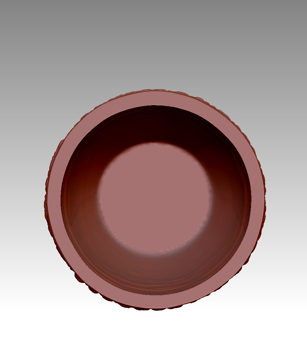 3D flower pot model