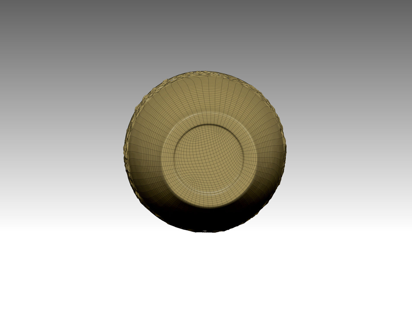 3D flower pot model