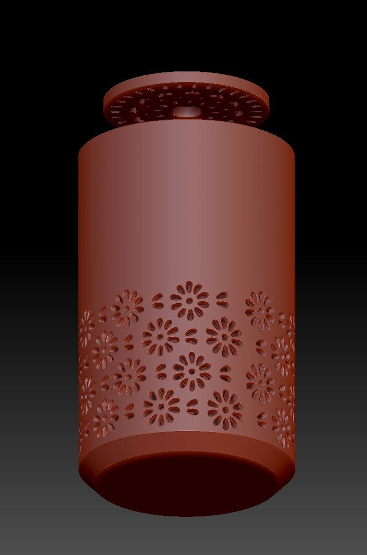 Hollow petal cylinder