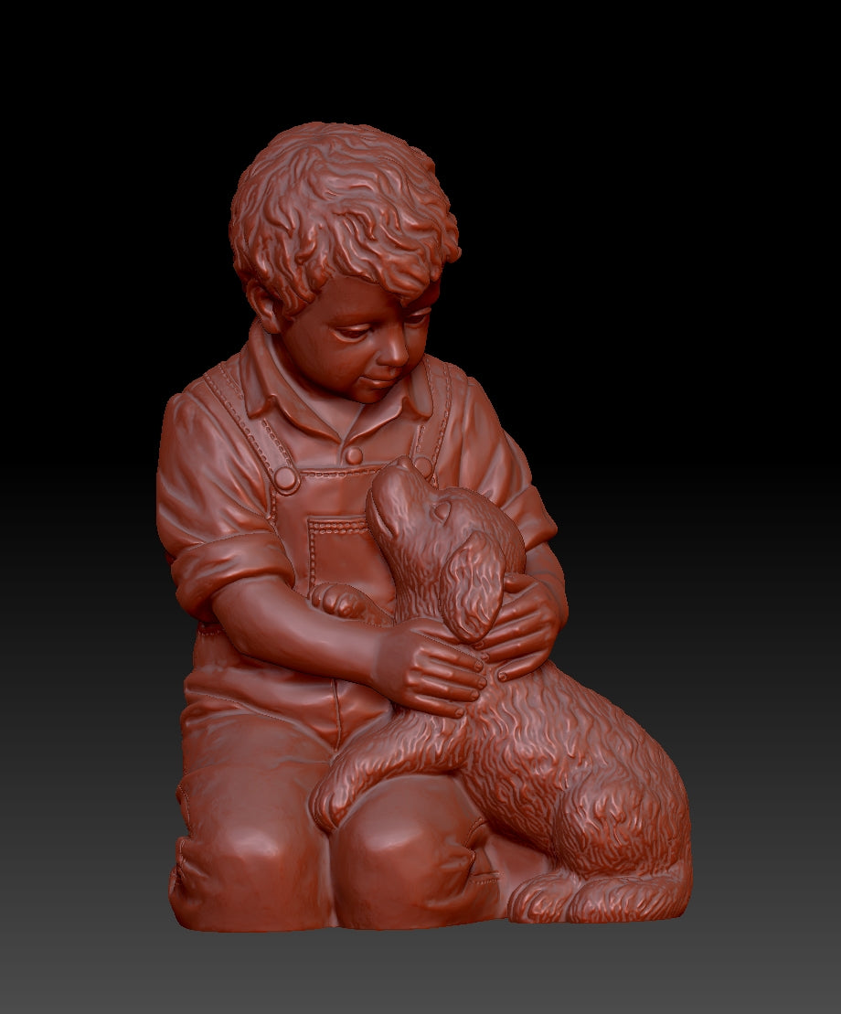 Childhood Guardian Sculpture