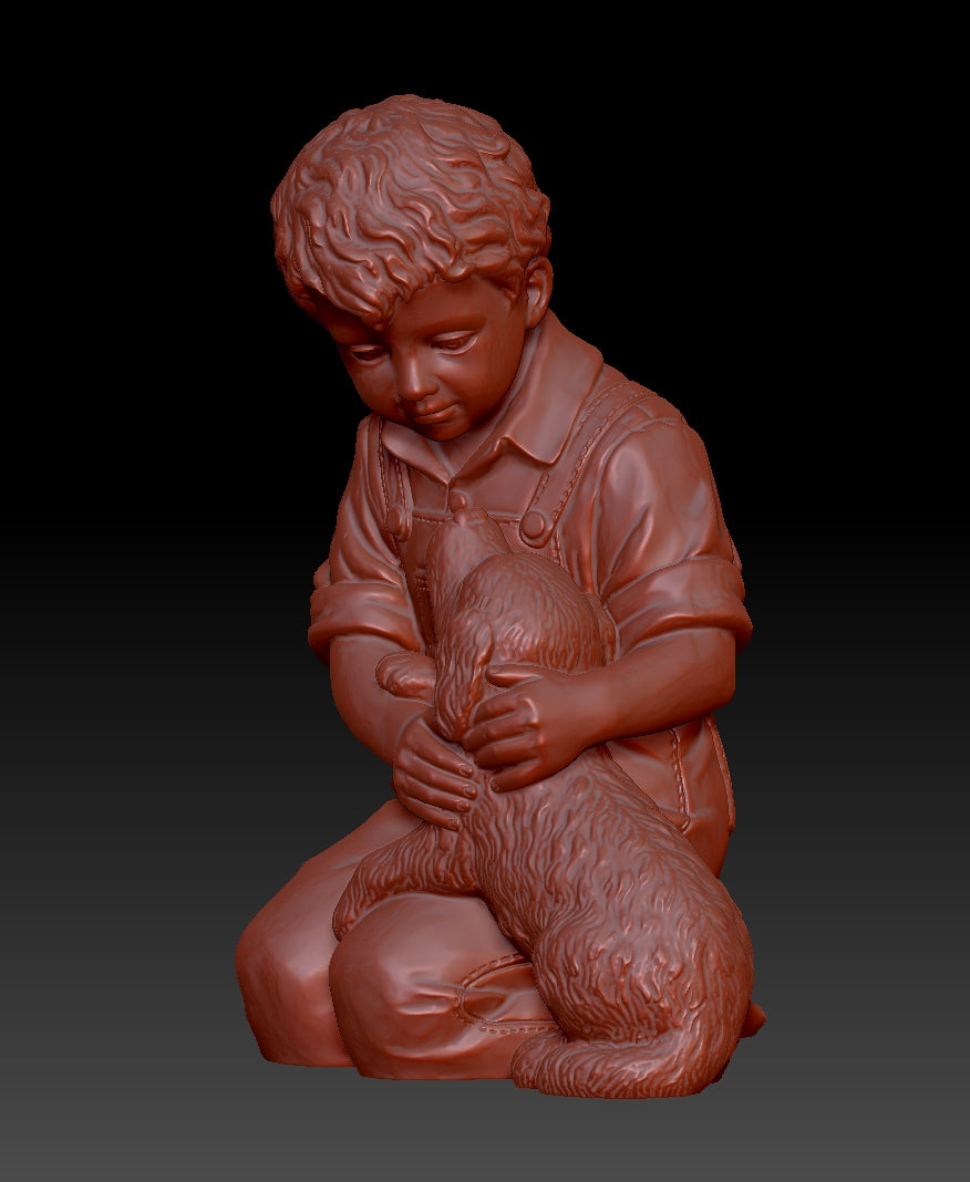 Childhood Guardian Sculpture