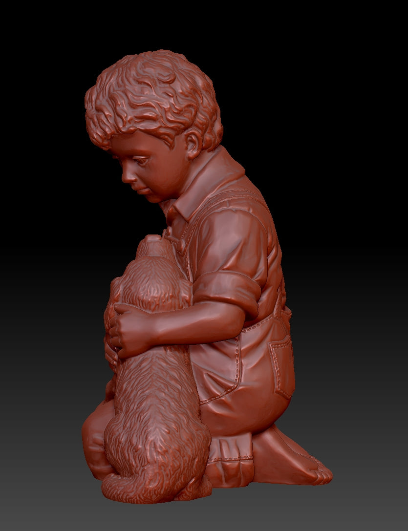 Childhood Guardian Sculpture