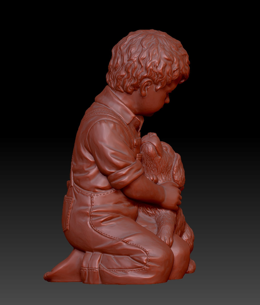 Childhood Guardian Sculpture