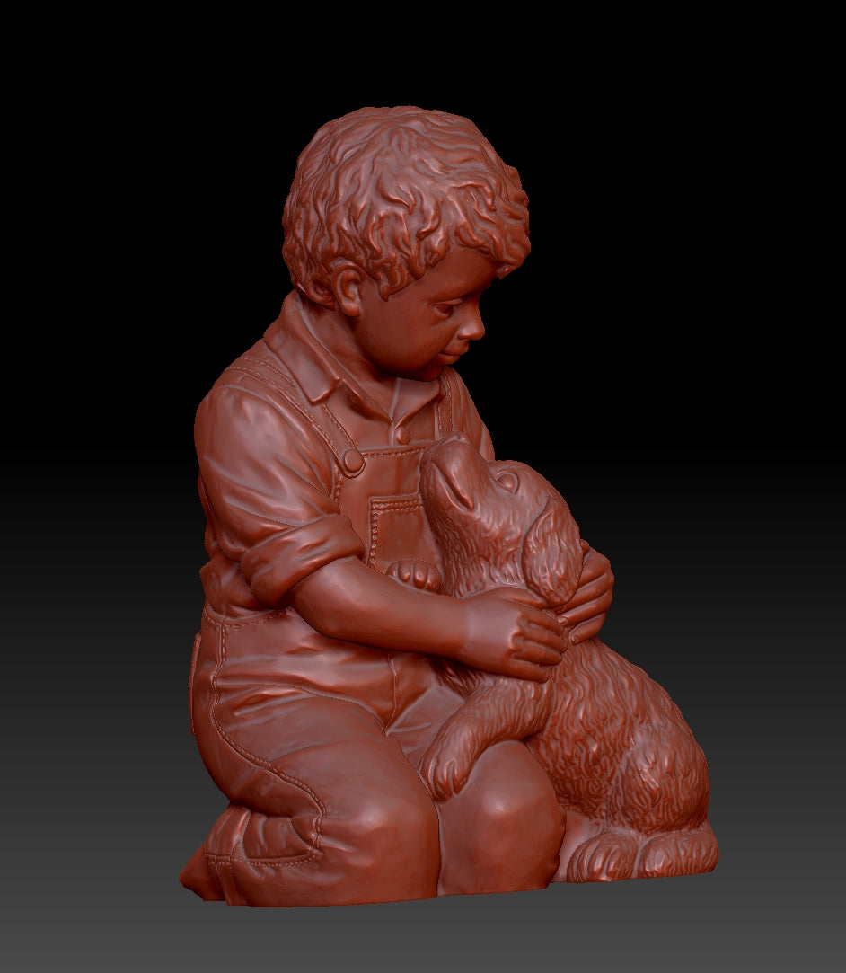 Childhood Guardian Sculpture