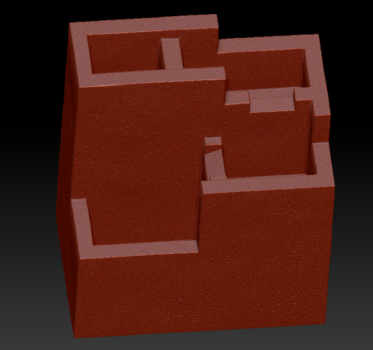 Geometric spliced fountain