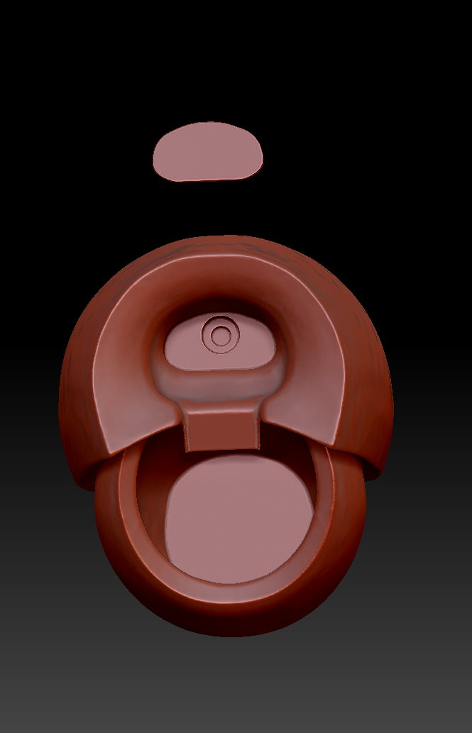 Zen-inspired flowing water ceramic pot