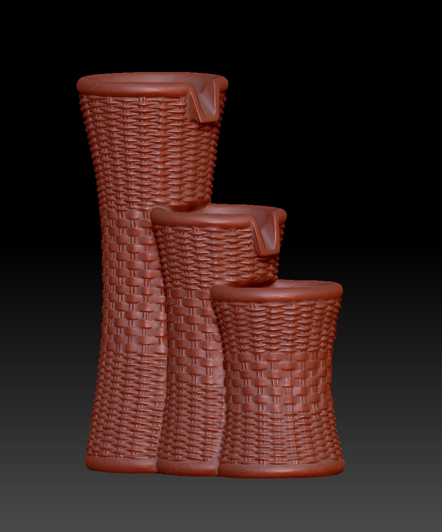 woven texture water feature