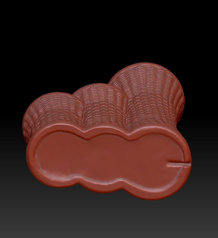 woven texture water feature