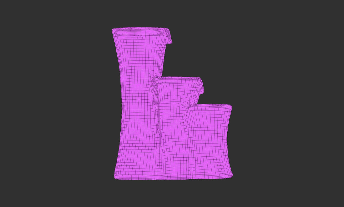 woven texture water feature