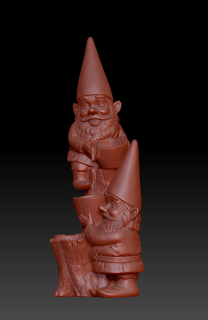 Garden stream fairy landscaping