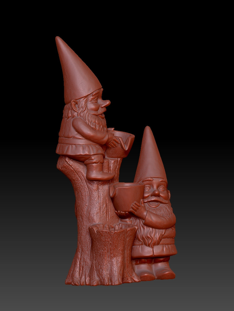 Garden stream fairy landscaping