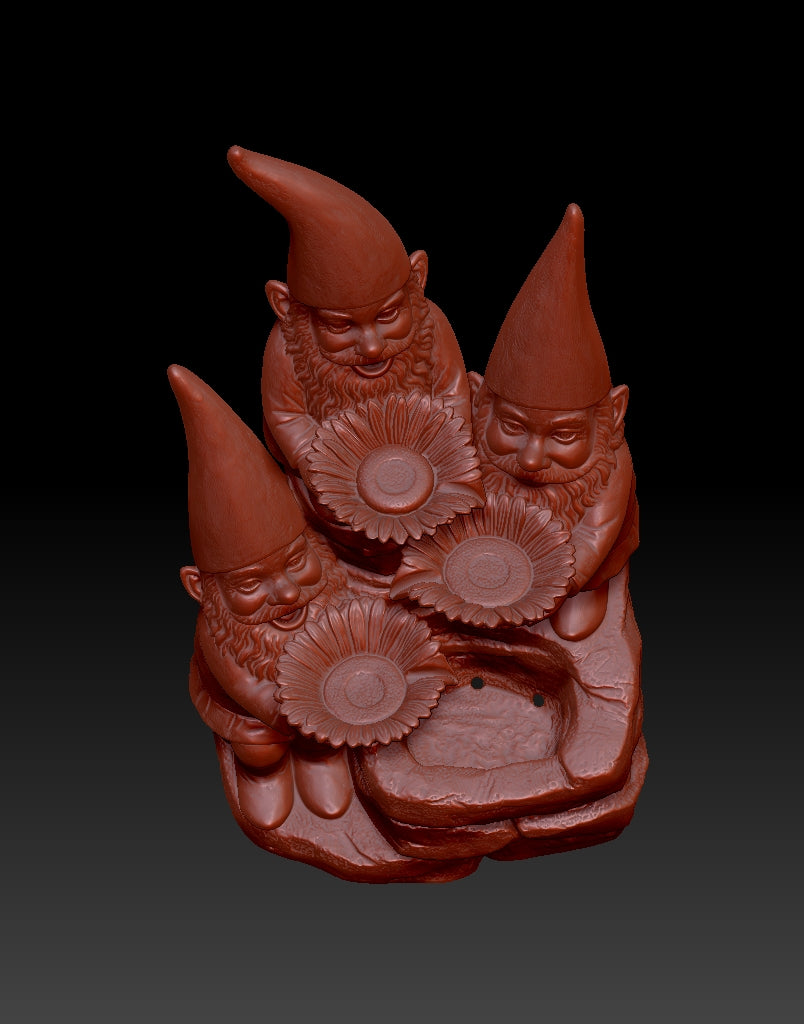 Dwarf Flowing Water Landscape