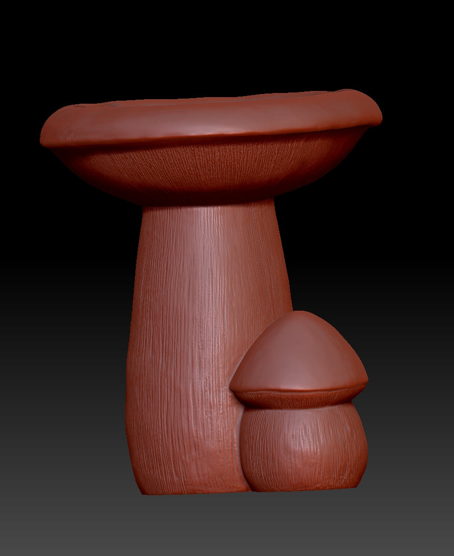 Mushroom-shaped gardening