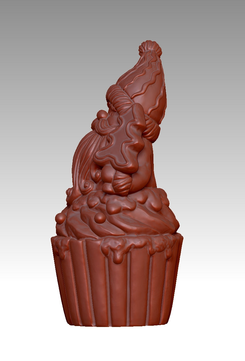 Snowman cake 3D file