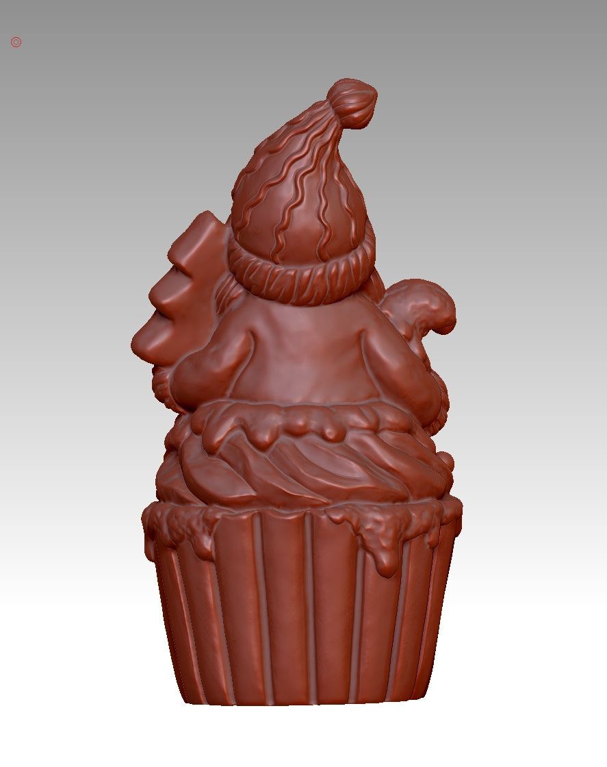 Snowman cake 3D file