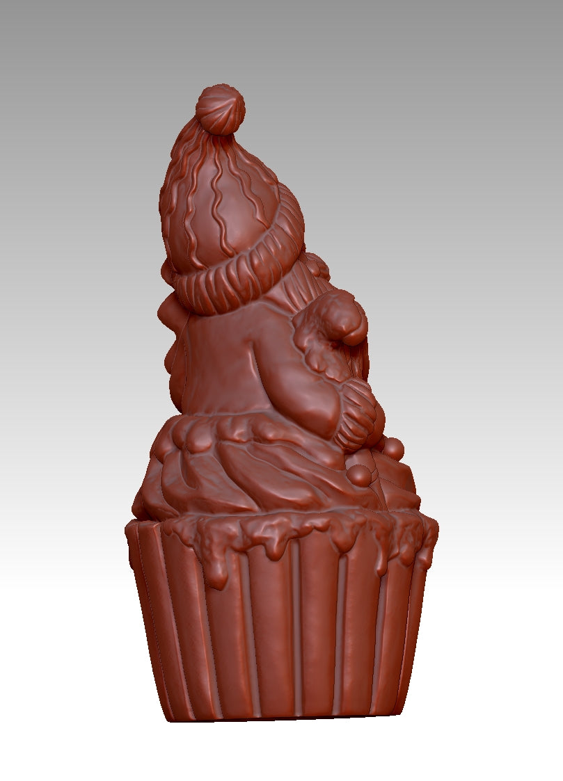 Snowman cake 3D file