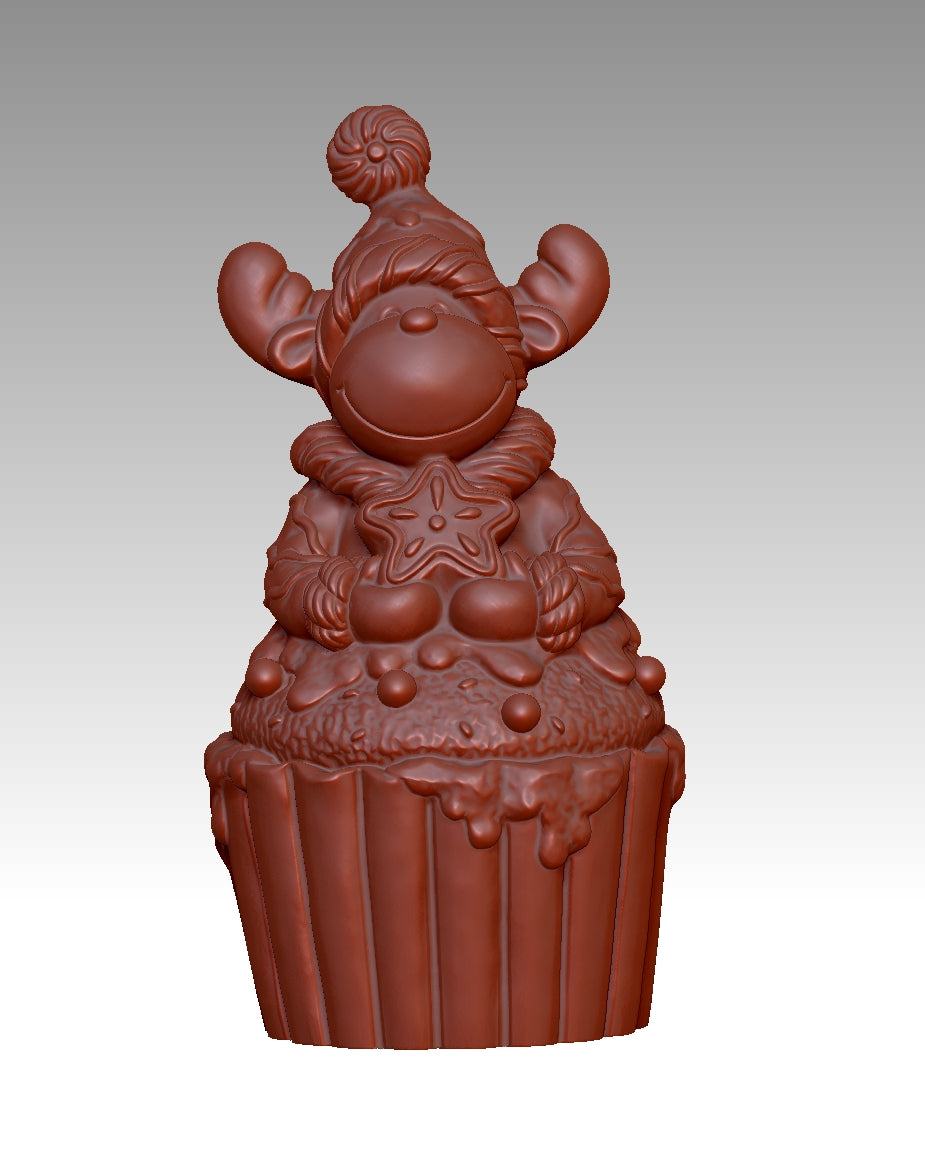 Snowman cake 3D file