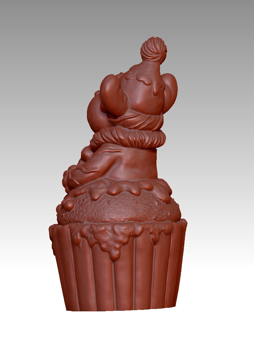 Snowman cake 3D file