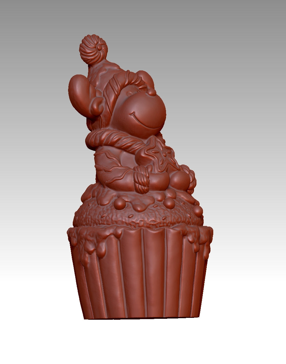 Snowman cake 3D file
