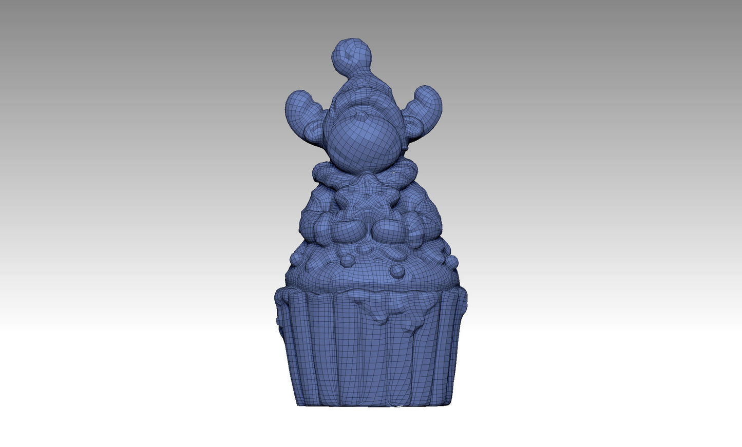Snowman cake 3D file