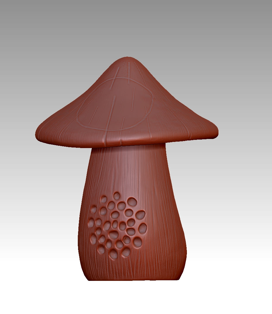 Mushroom-shaped 3D