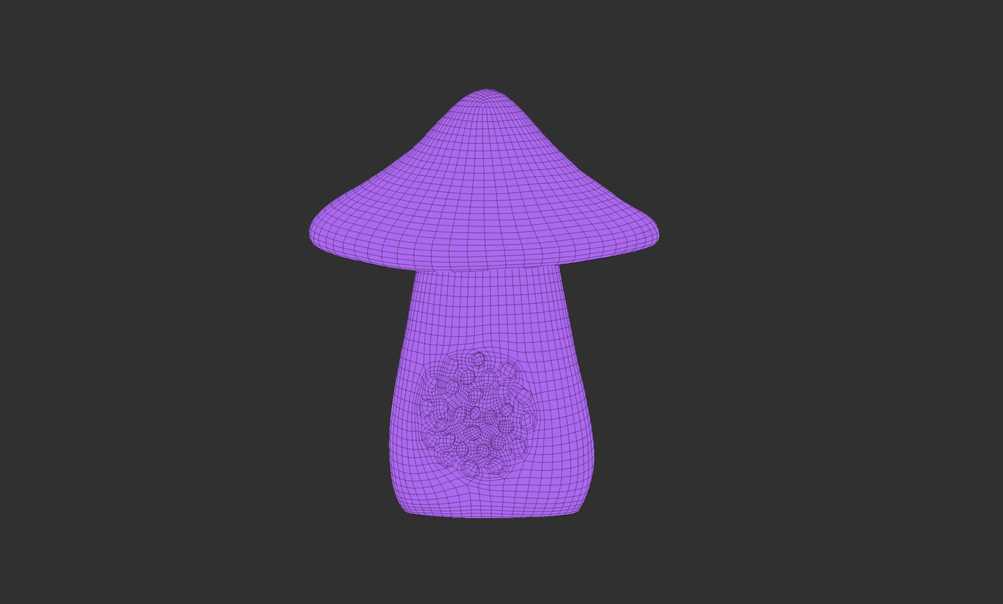 Mushroom-shaped 3D