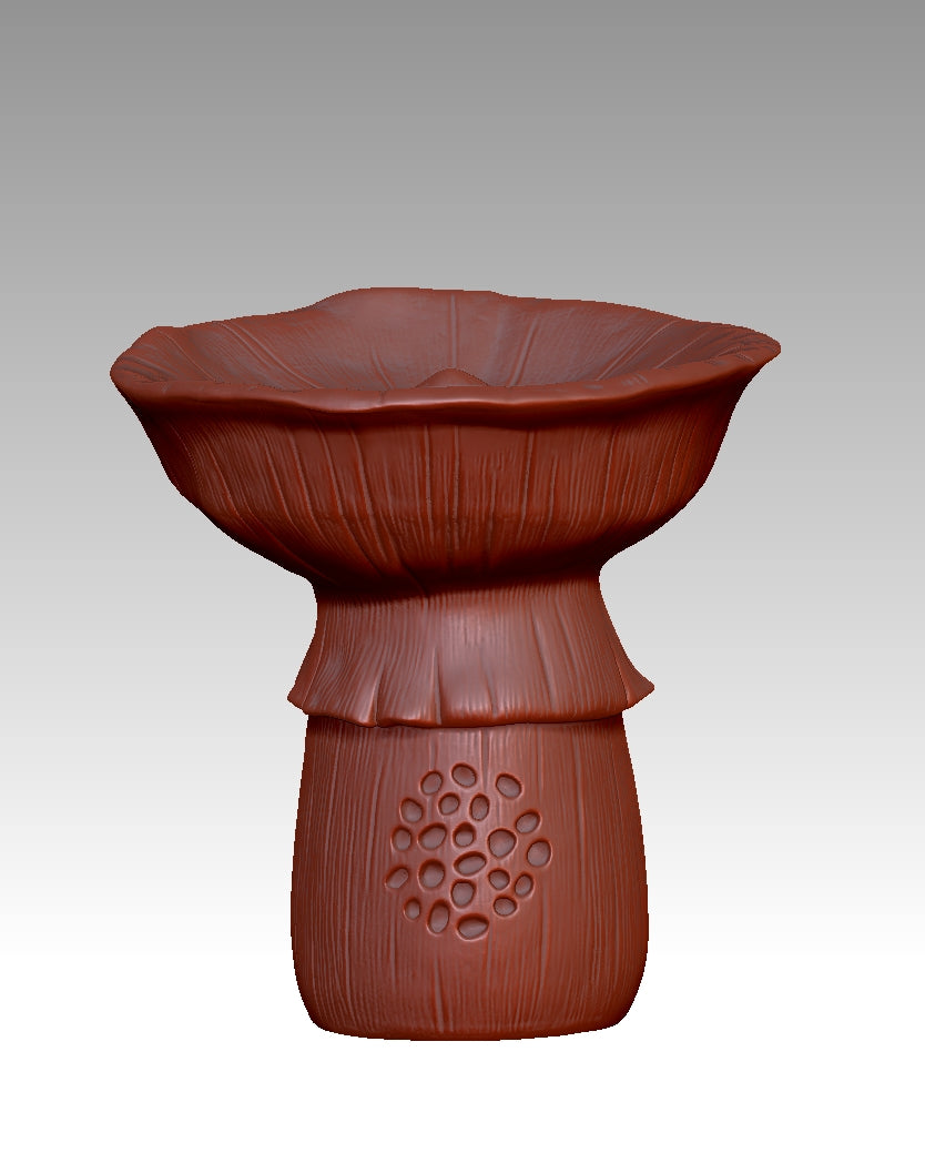 Mushroom + lotus leaf shaped model