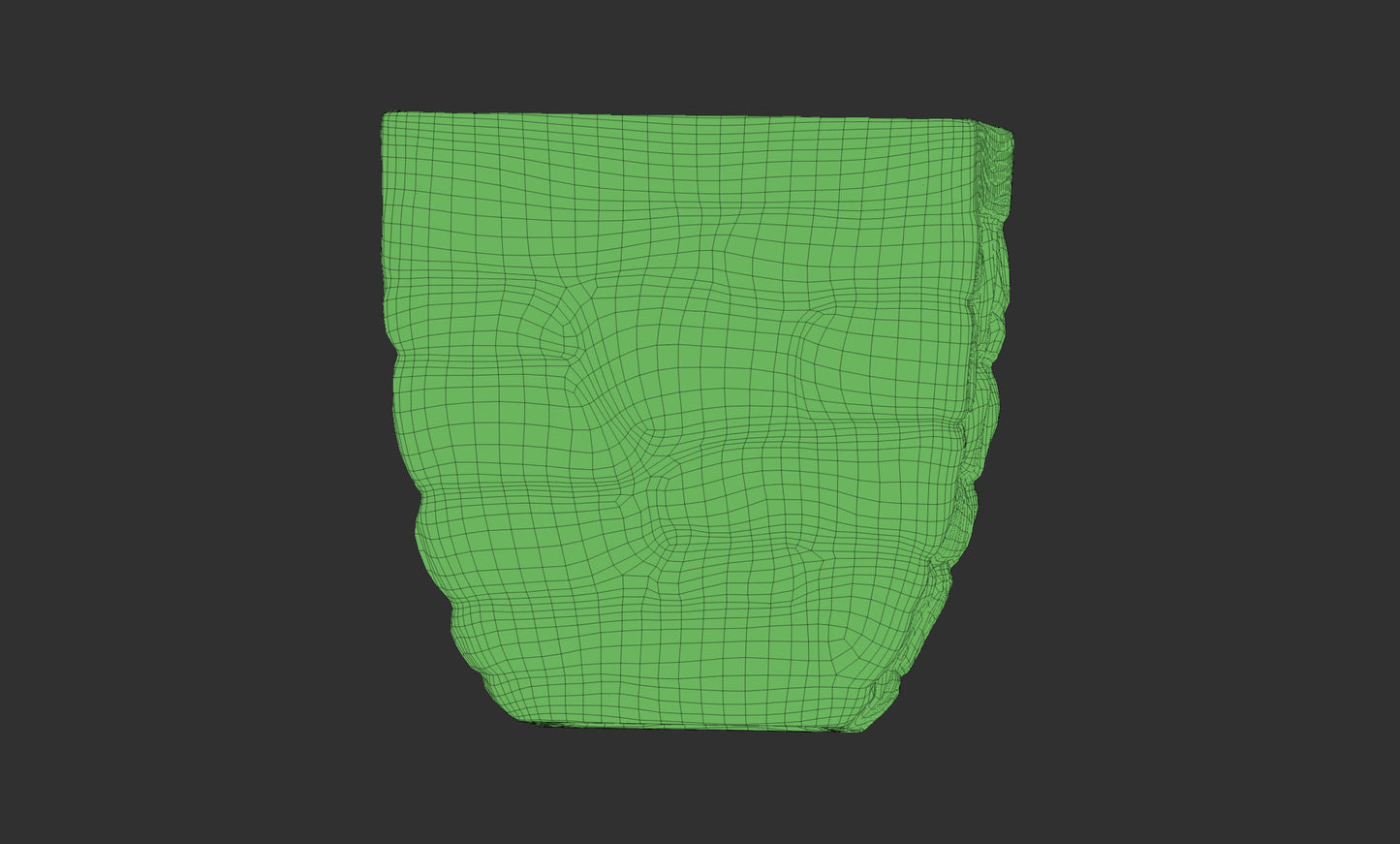 Stone-pattern flowerpot