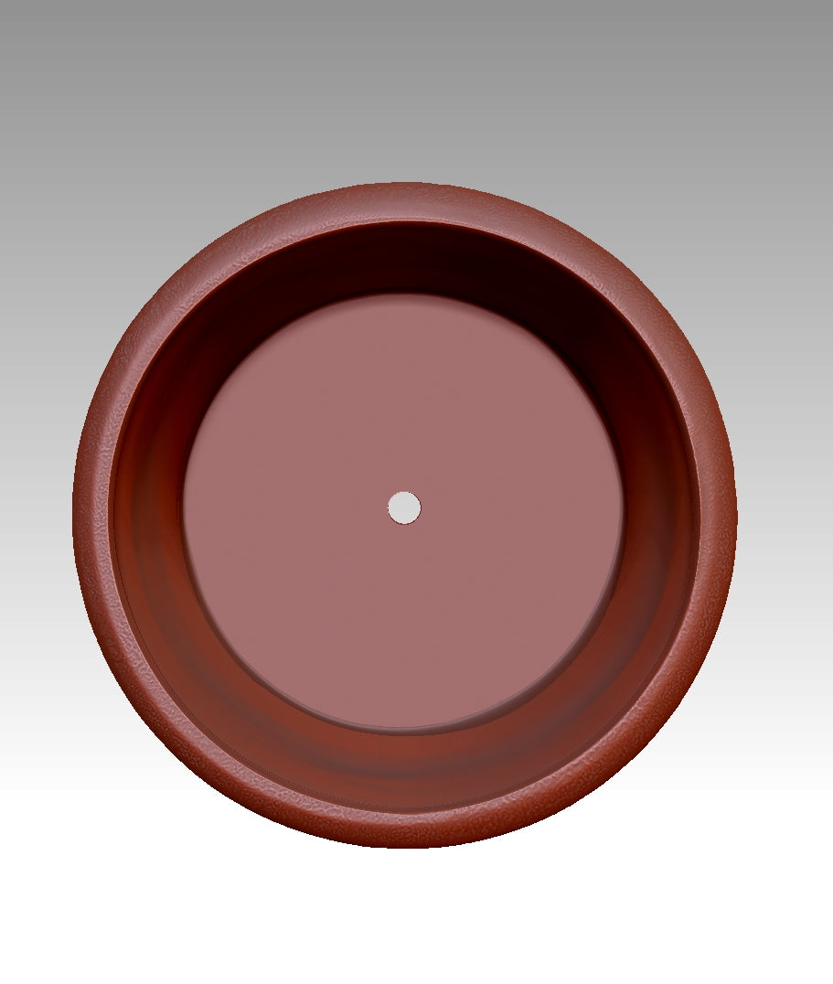 Retro-style flowerpot