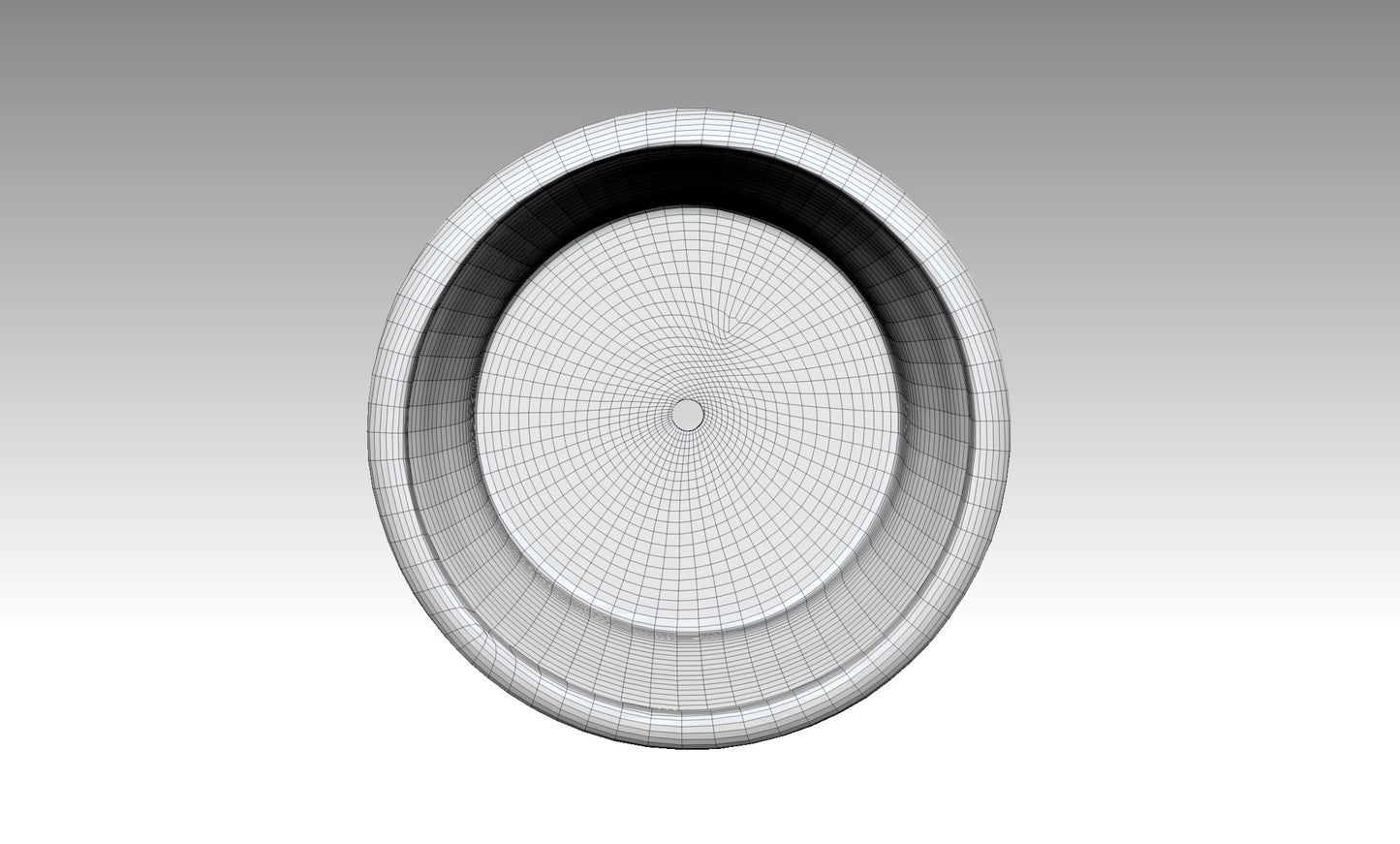 Retro-style flowerpot