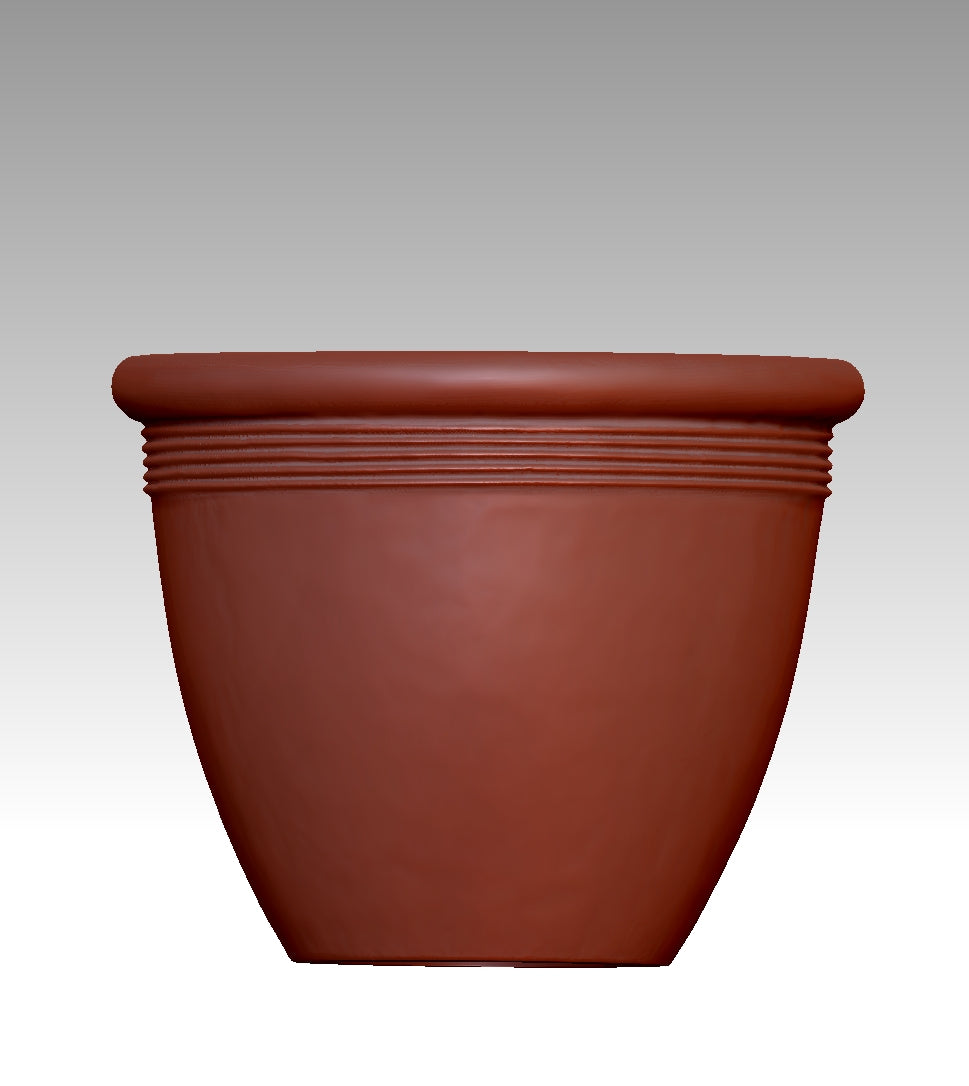 3D flower pot model