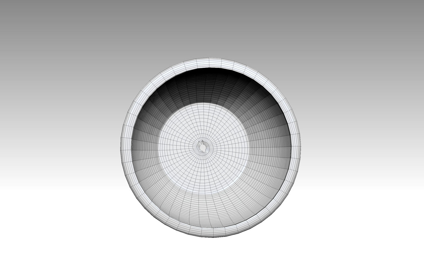 3D flower pot model