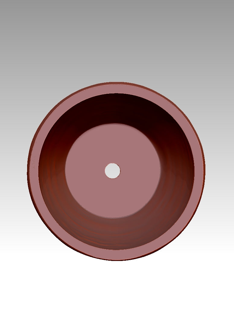 Retro-style flowerpot