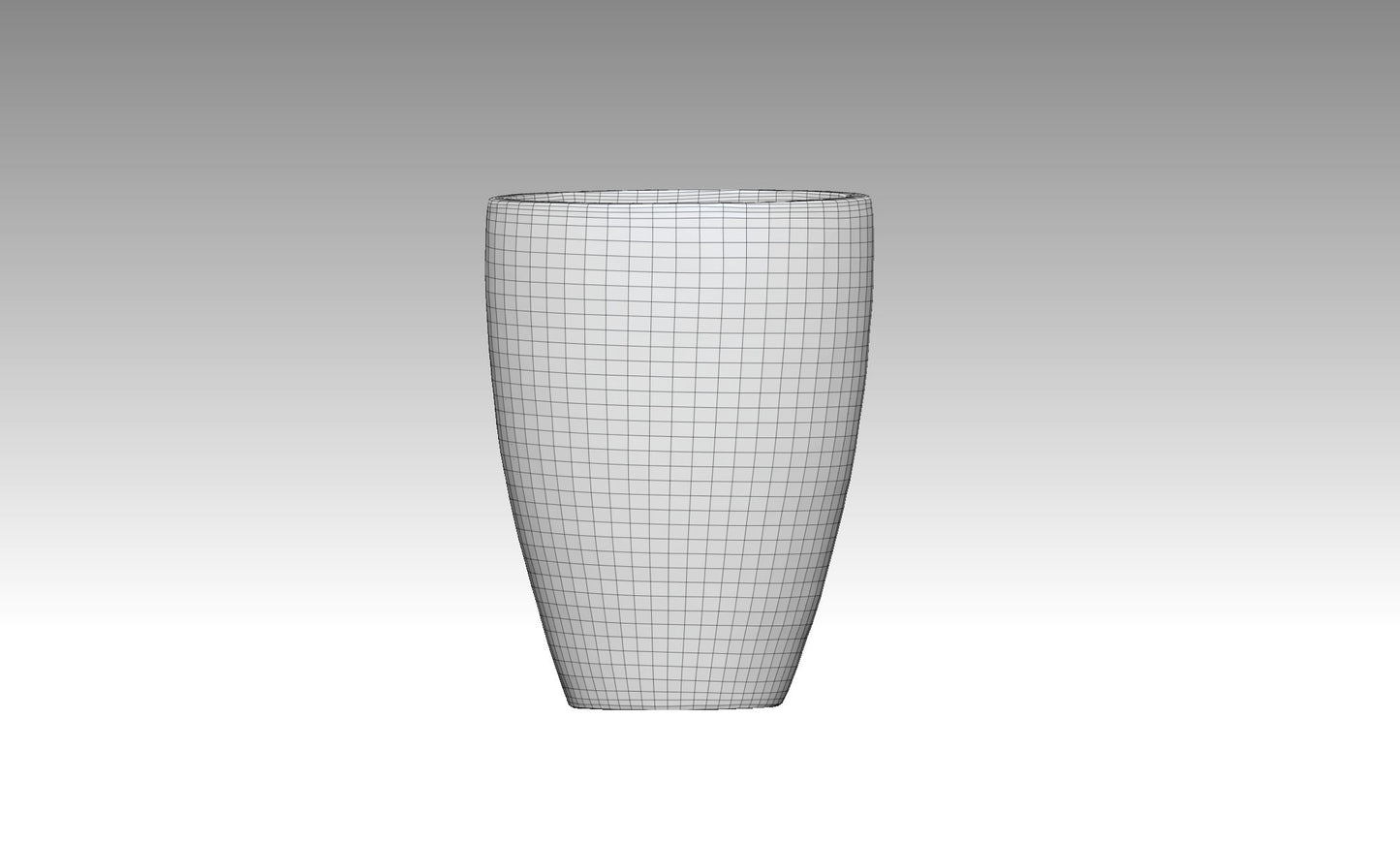 Retro-style flowerpot